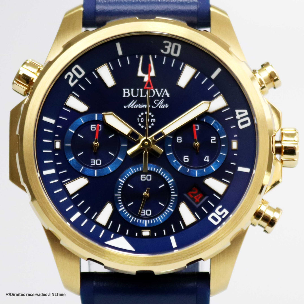 Relógio BULOVA Masculino Marine Star Cronógrafo 97B168