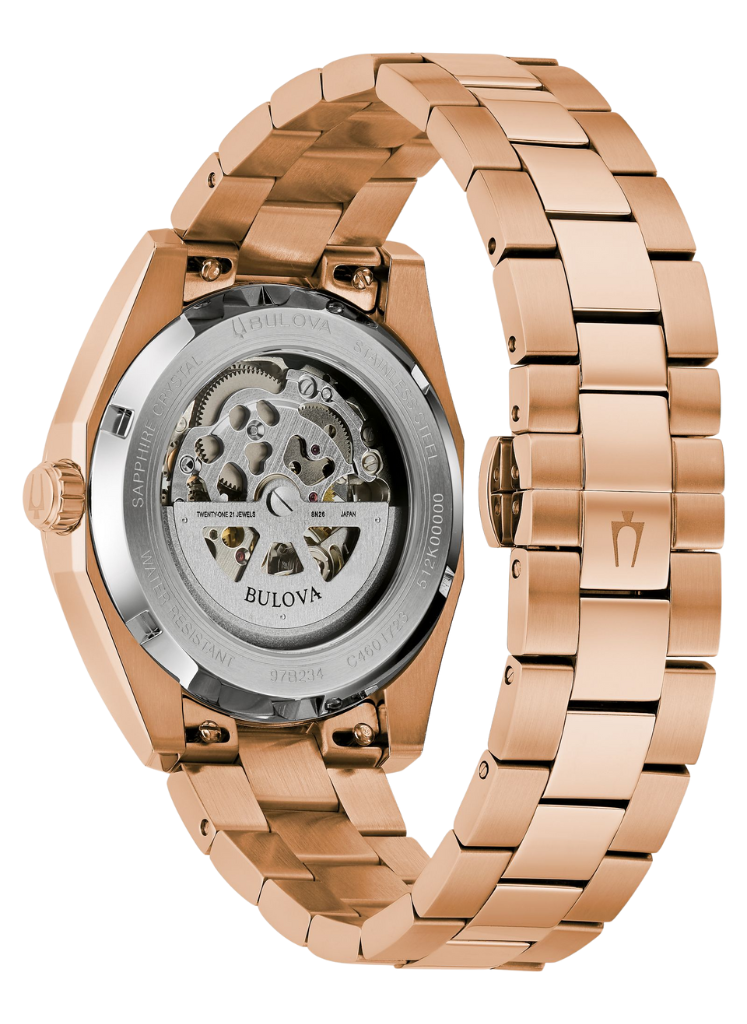 Relógio BULOVA Automático Surveyor Classic 97B234 *Safira