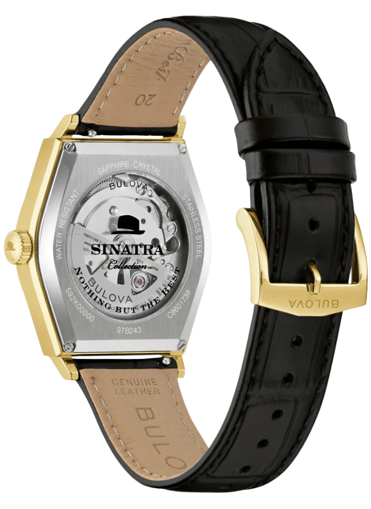 Relógio BULOVA Frank Sinatra Automático 97B243 Nothing But The Best