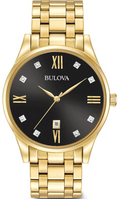 Relógio BULOVA Masculino Classic 97D108 *Diamantes