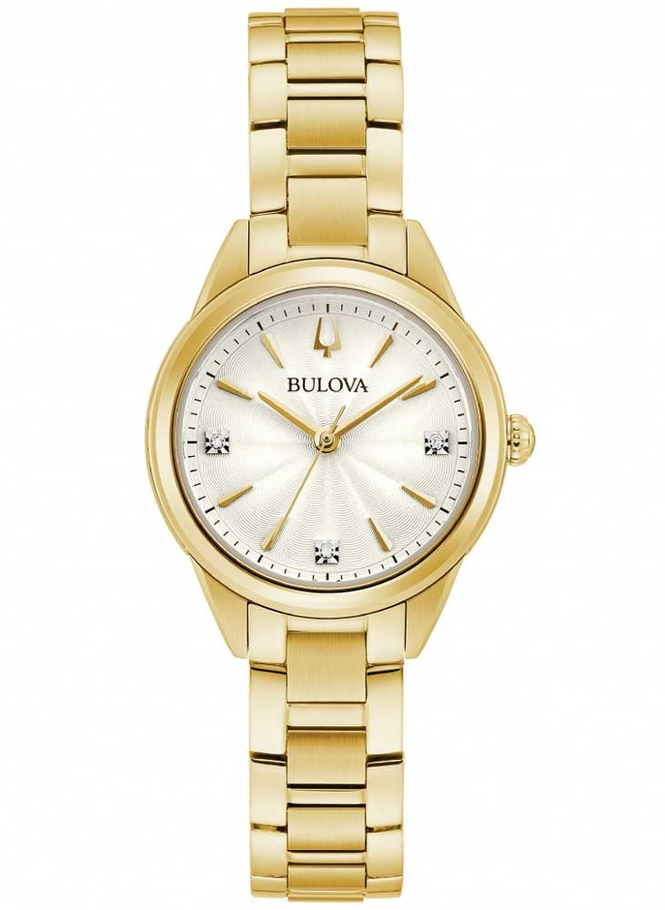 Relógio BULOVA Feminino Sutton 97P150 *Diamantes