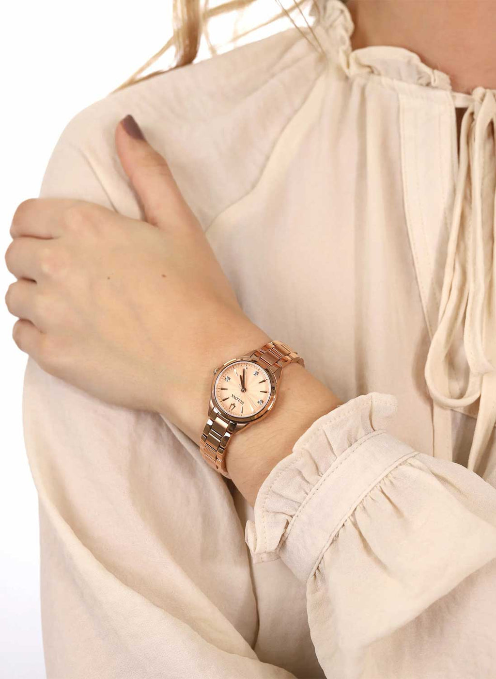 Relógio BULOVA Feminino Sutton 97P151 *Diamantes