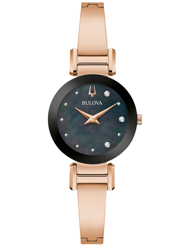 Relógio BULOVA Feminino Marc Anthony MODERN 97P163 *Diamantes