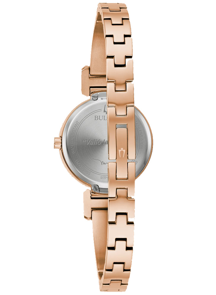Relógio BULOVA Feminino Marc Anthony MODERN 97P163 *Diamantes