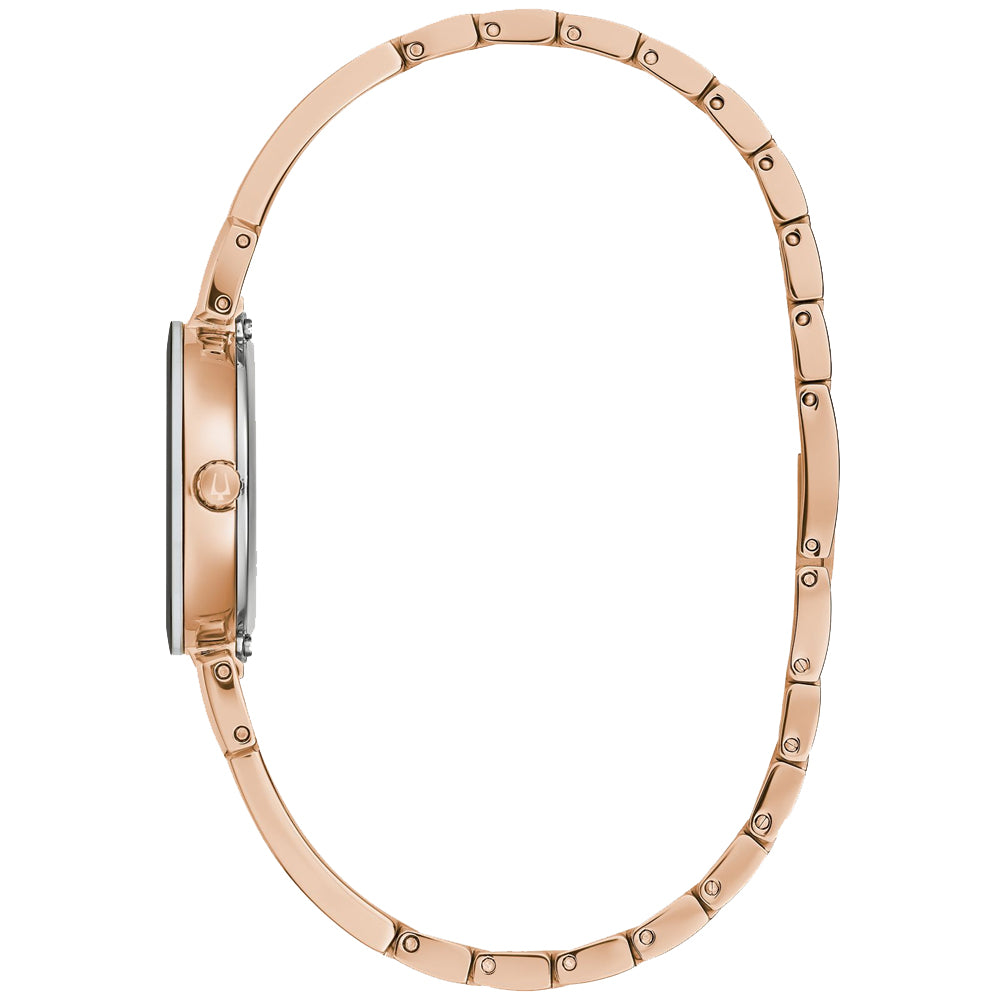 Relógio BULOVA Feminino Marc Anthony MODERN 97P163 *Diamantes