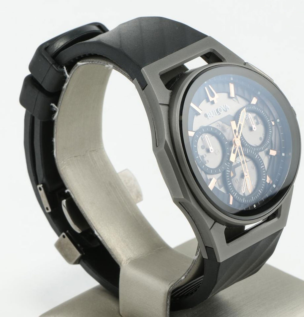 Relógio BULOVA Curv Precisionist Cronógrafo 98A162 *Titânio