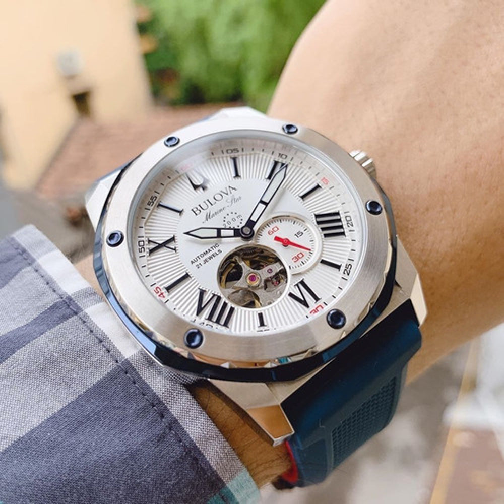 Relógio BULOVA Automático Marine Star 98A225