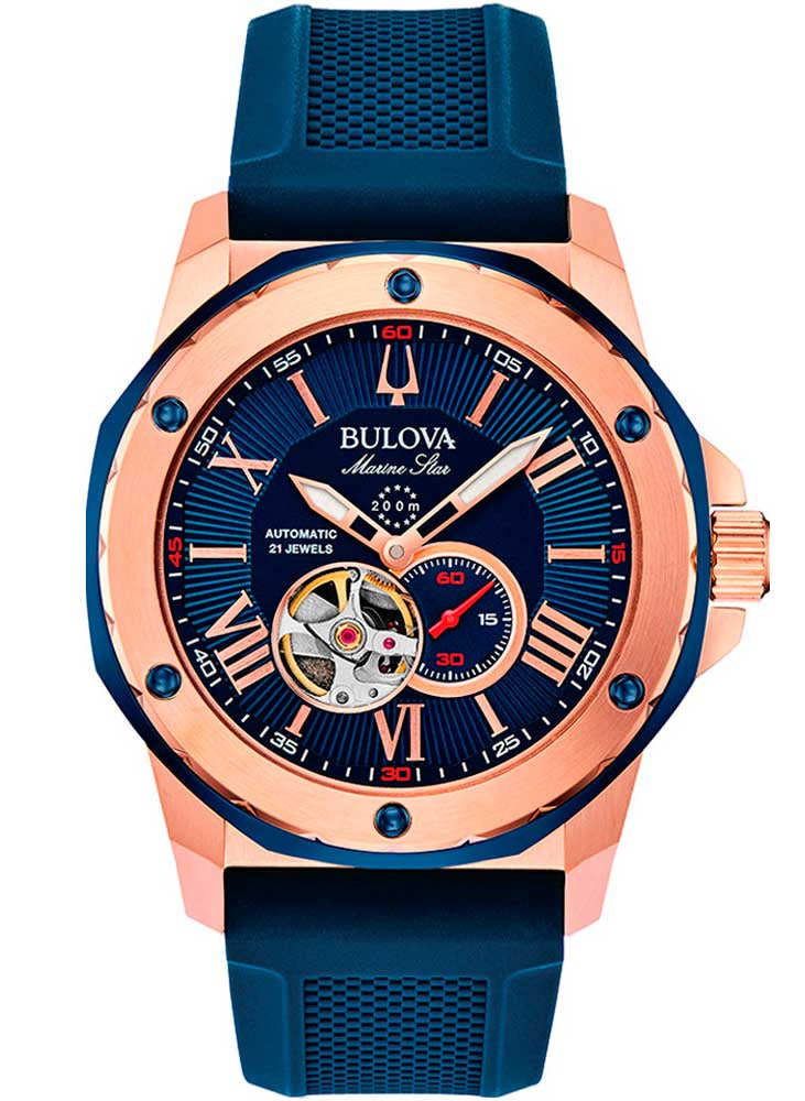 Relógio BULOVA Automático Marine Star 98A227