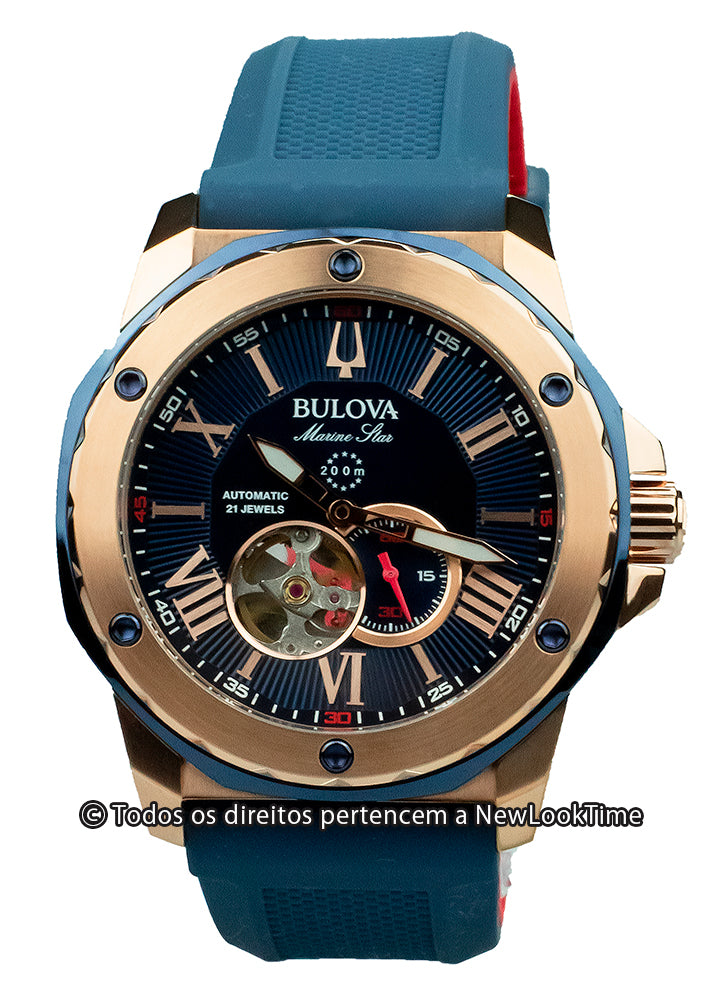 Relógio BULOVA Automático Marine Star 98A227