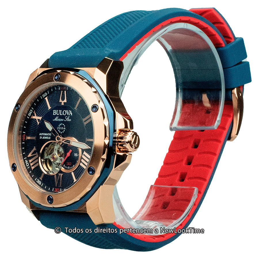 Relógio BULOVA Automático Marine Star 98A227