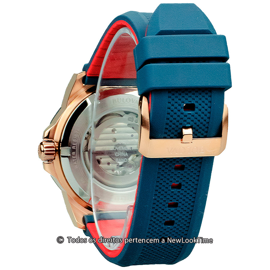 Relógio BULOVA Automático Marine Star 98A227