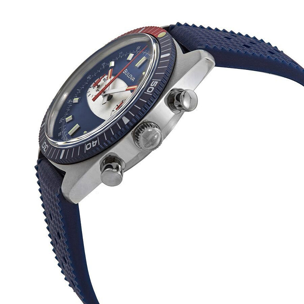 Relógio BULOVA Masculino SurfBoard 98A253 *Diver Cronograph