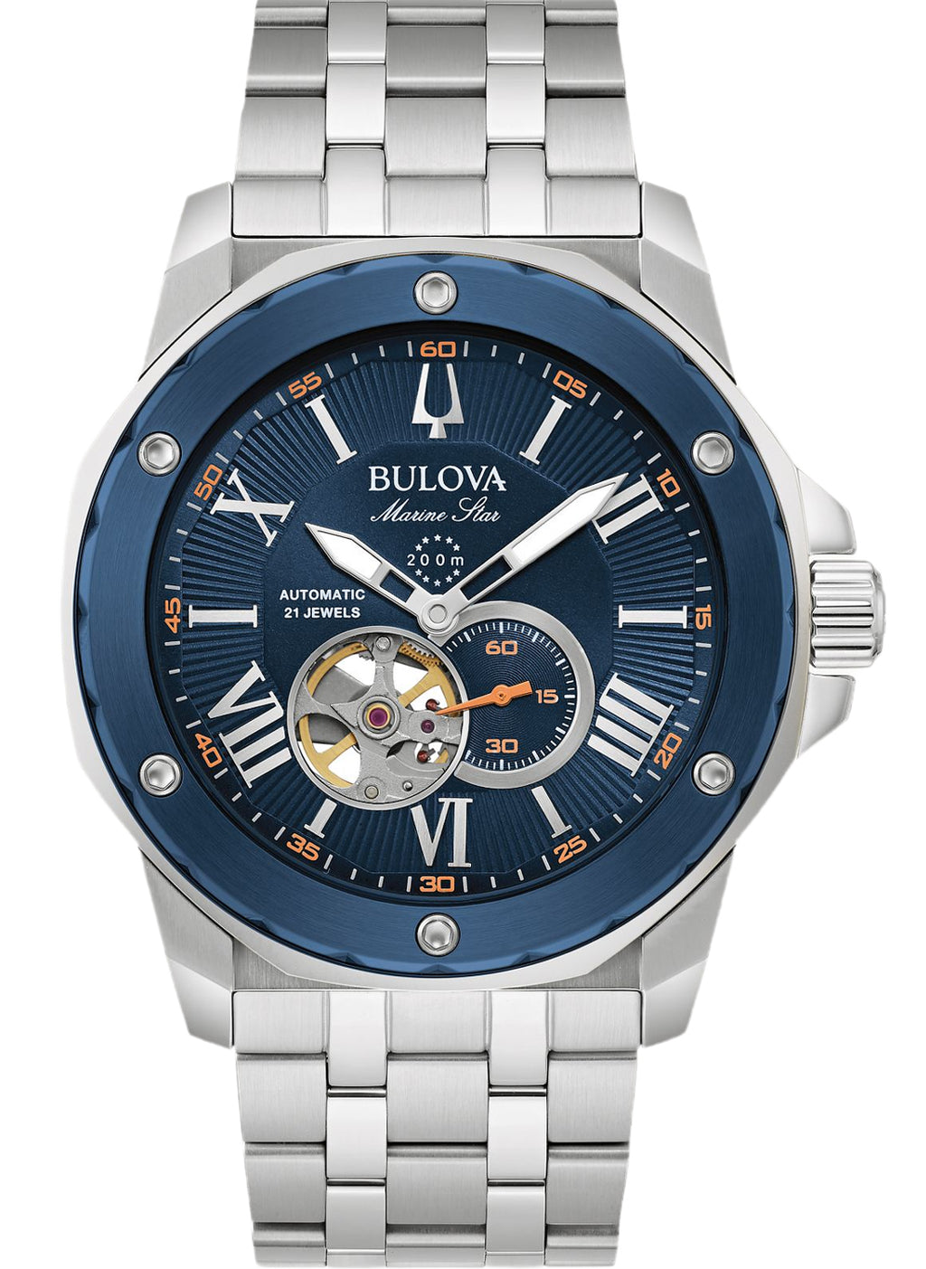 Relógio BULOVA Automático Marine Star 98A302