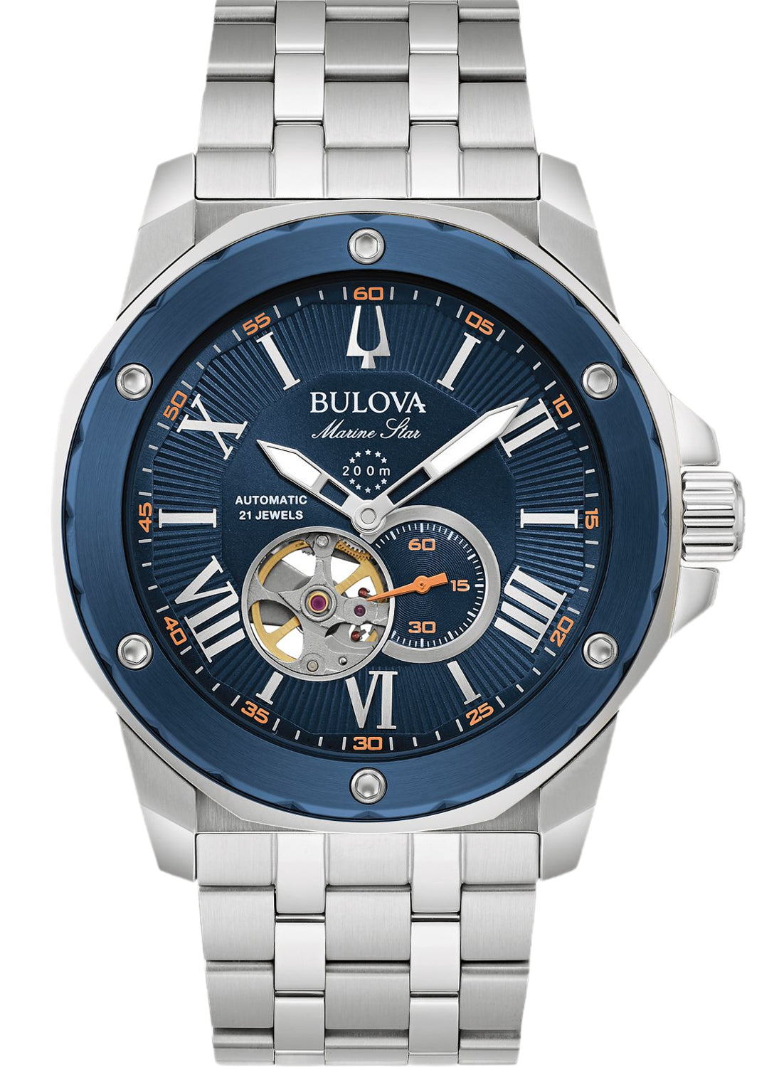 Relógio BULOVA Automático Marine Star 98A302