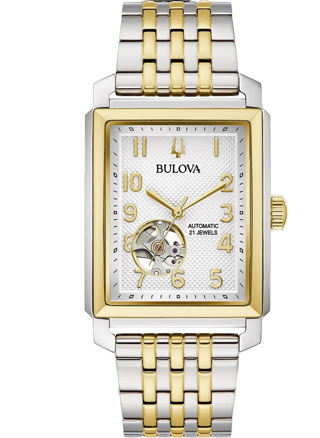 Relógio BULOVA Automático Tank Heartbeat 98A308