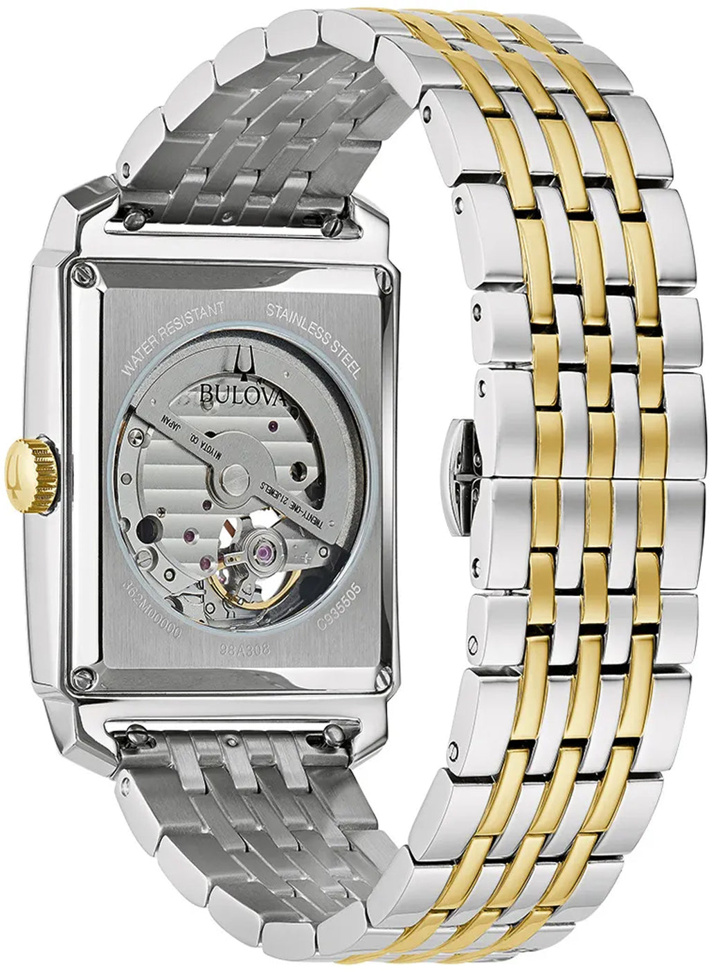 Relógio BULOVA Automático Tank Heartbeat 98A308