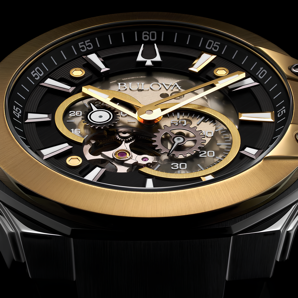 Relógio BULOVA Marc Anthony Automatico MAQUINA 98A310