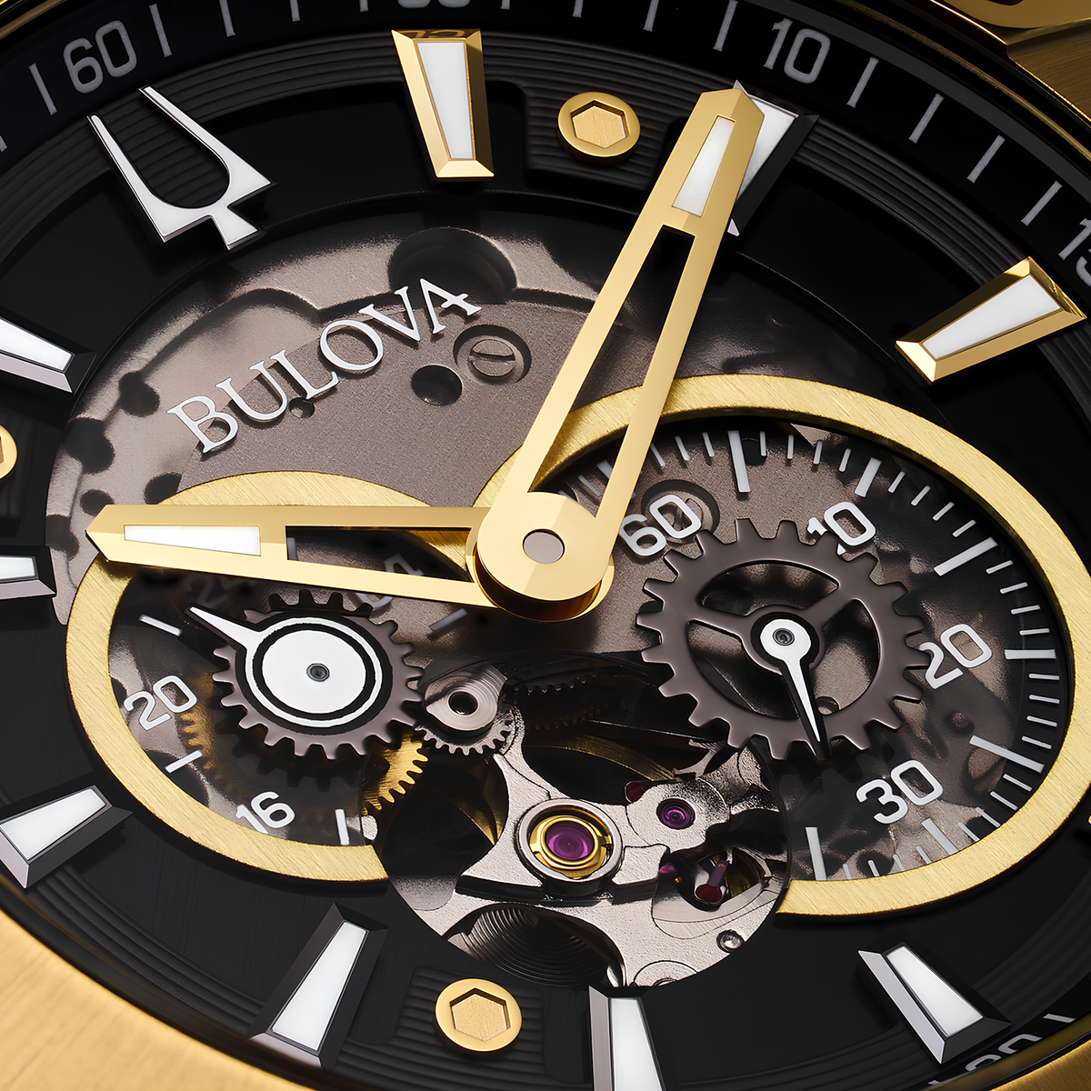 Relógio BULOVA Marc Anthony Automatico MAQUINA 98A310