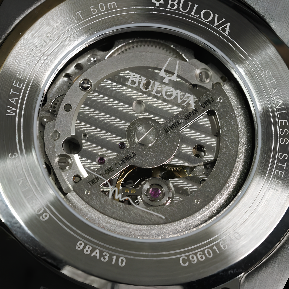 Relógio BULOVA Marc Anthony Automatico MAQUINA 98A310