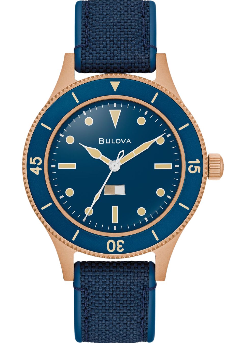 Relógio BULOVA Masculino Automático Mil Ships Bronze 98A325