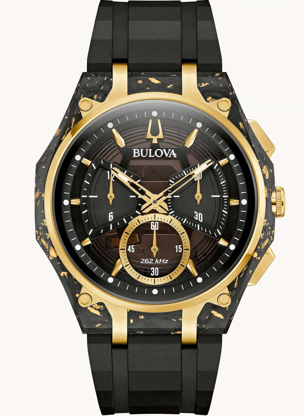 Relógio BULOVA Curv 98A328 *Carbono Forjado