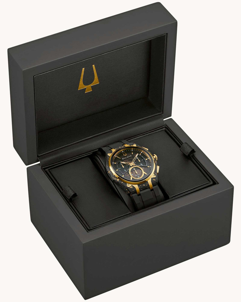 Relógio BULOVA Curv 98A328 *Carbono Forjado