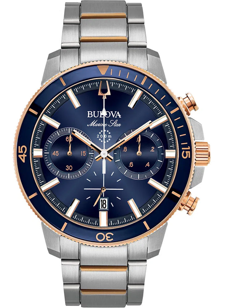 Relógio BULOVA Masculino Marine Star Cronógrafo 98B301