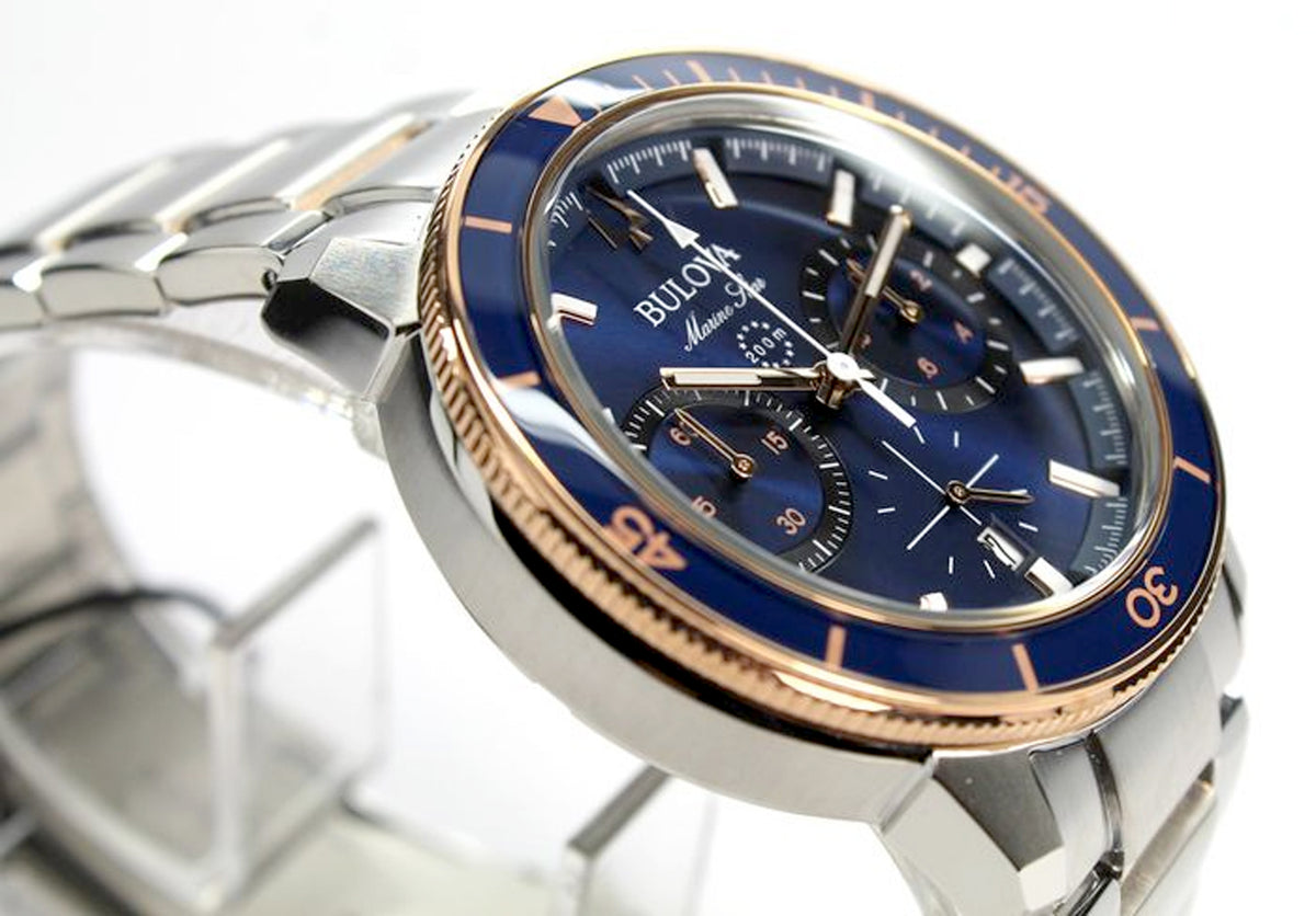 Relógio BULOVA Masculino Marine Star Cronógrafo 98B301