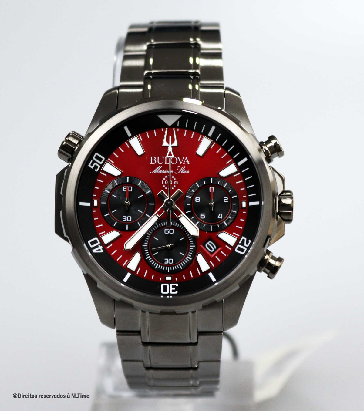 Relógio BULOVA Masculino Marine Star Cronógrafo 98B350
