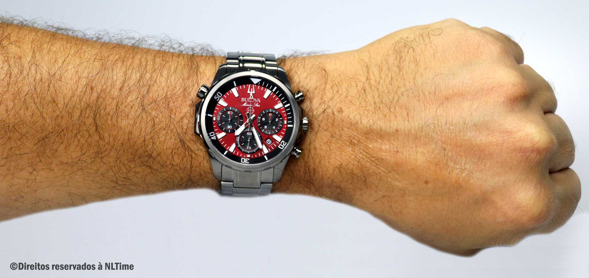 Relógio BULOVA Masculino Marine Star Cronógrafo 98B350
