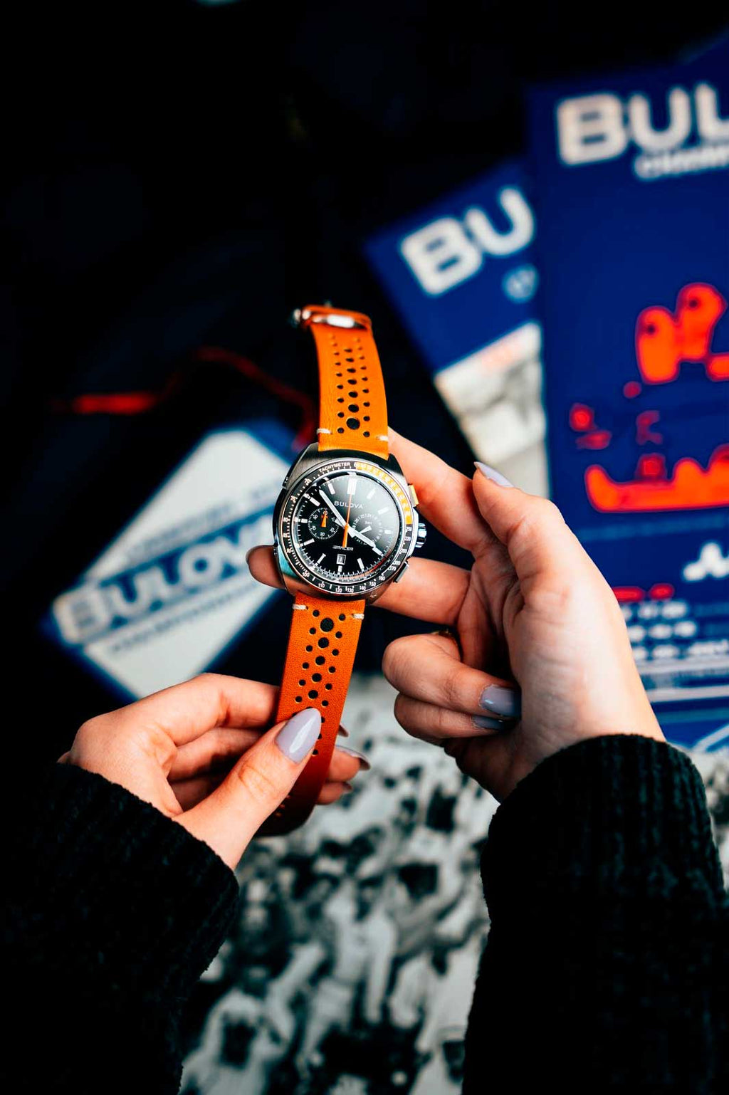 Relógio BULOVA Masculino Racer Cronógrafo 98B427