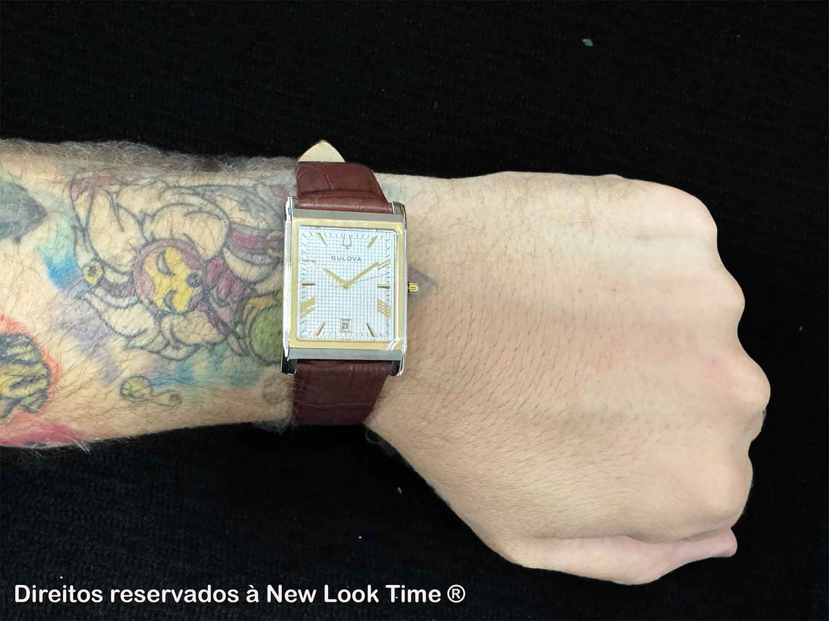 Relógio BULOVA Masculino Classic Sutton 98B430 *Safira