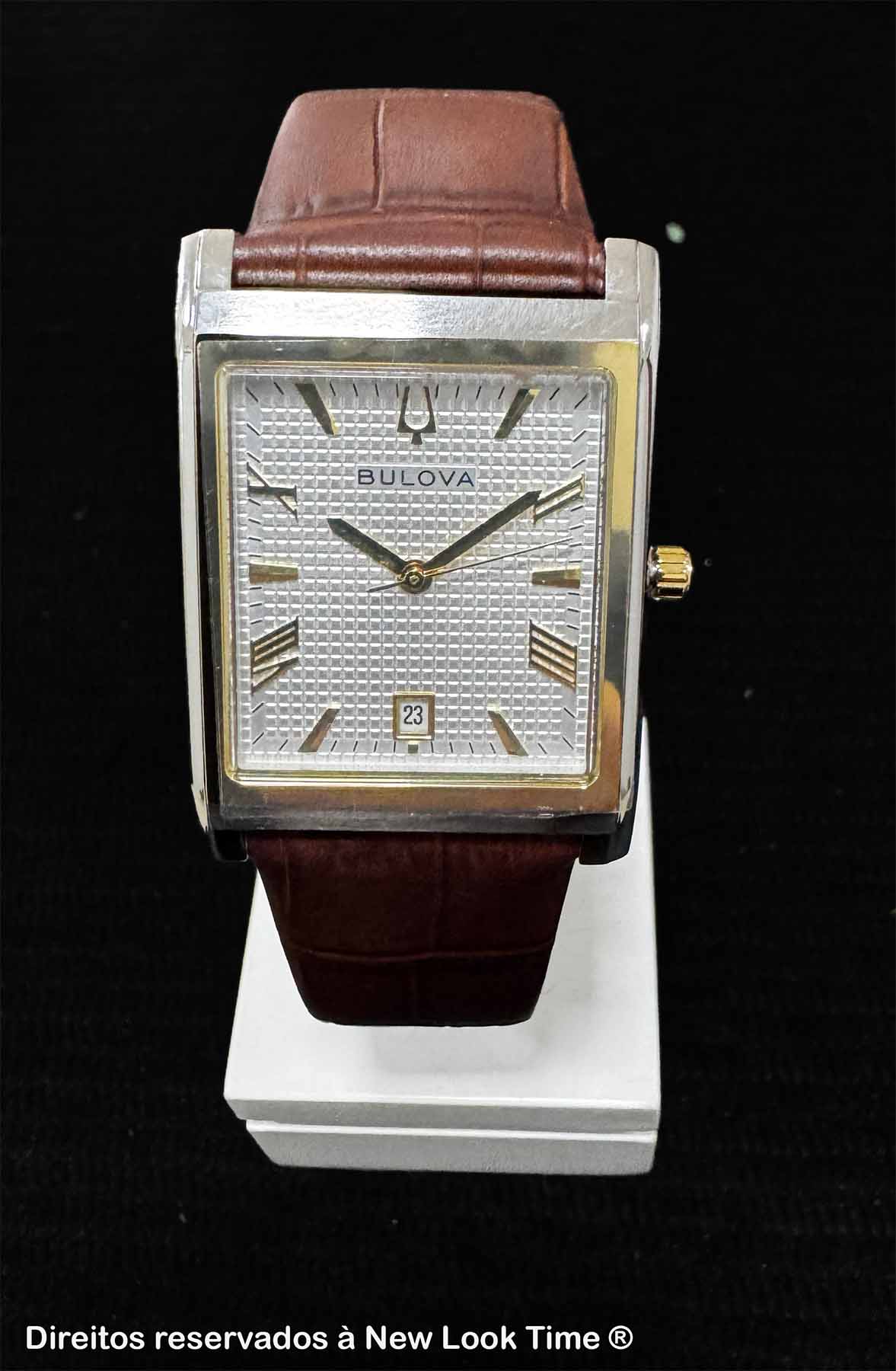 Relógio BULOVA Masculino Classic Sutton 98B430 *Safira