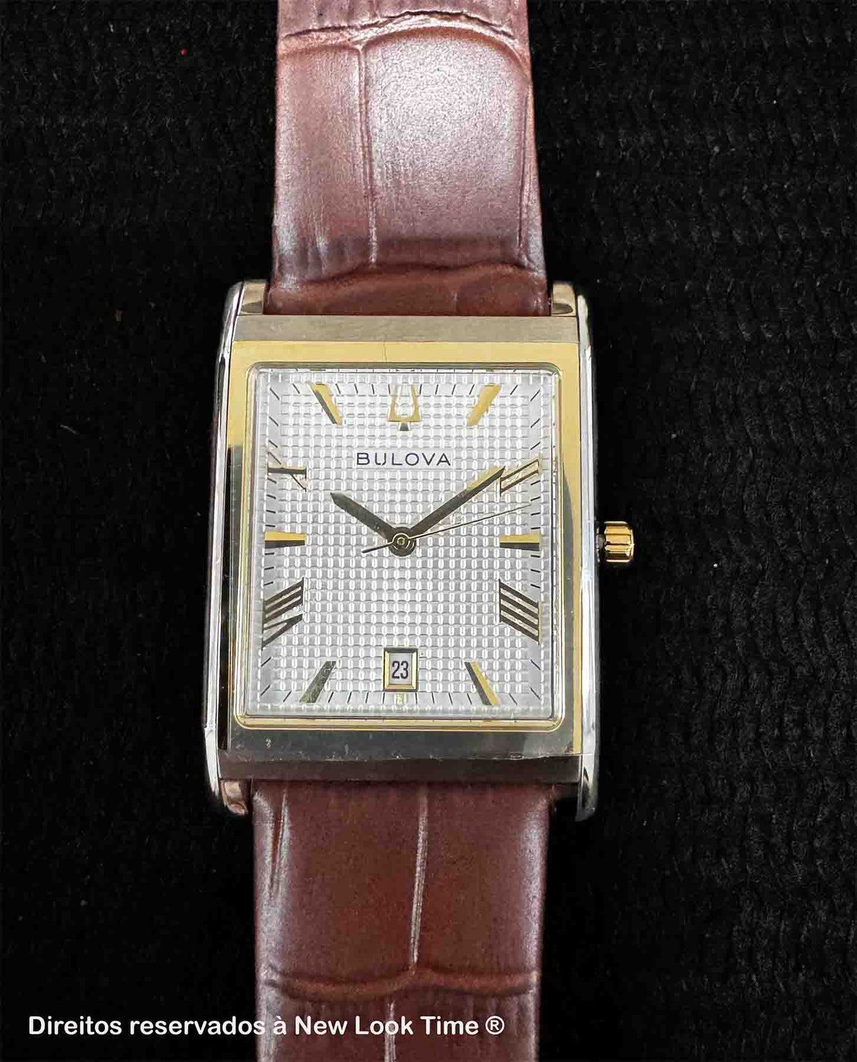 Relógio BULOVA Masculino Classic Sutton 98B430 *Safira