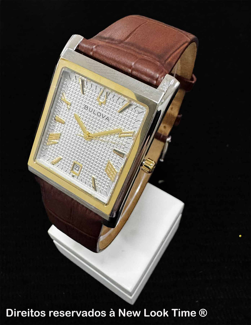 Relógio BULOVA Masculino Classic Sutton 98B430 *Safira