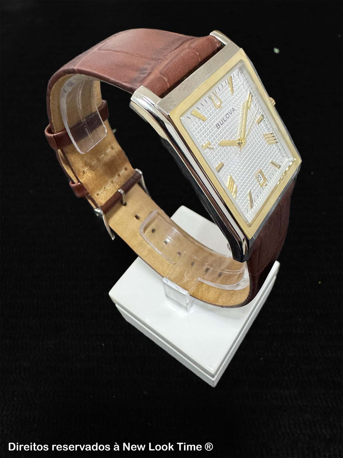 Relógio BULOVA Masculino Classic Sutton 98B430 *Safira