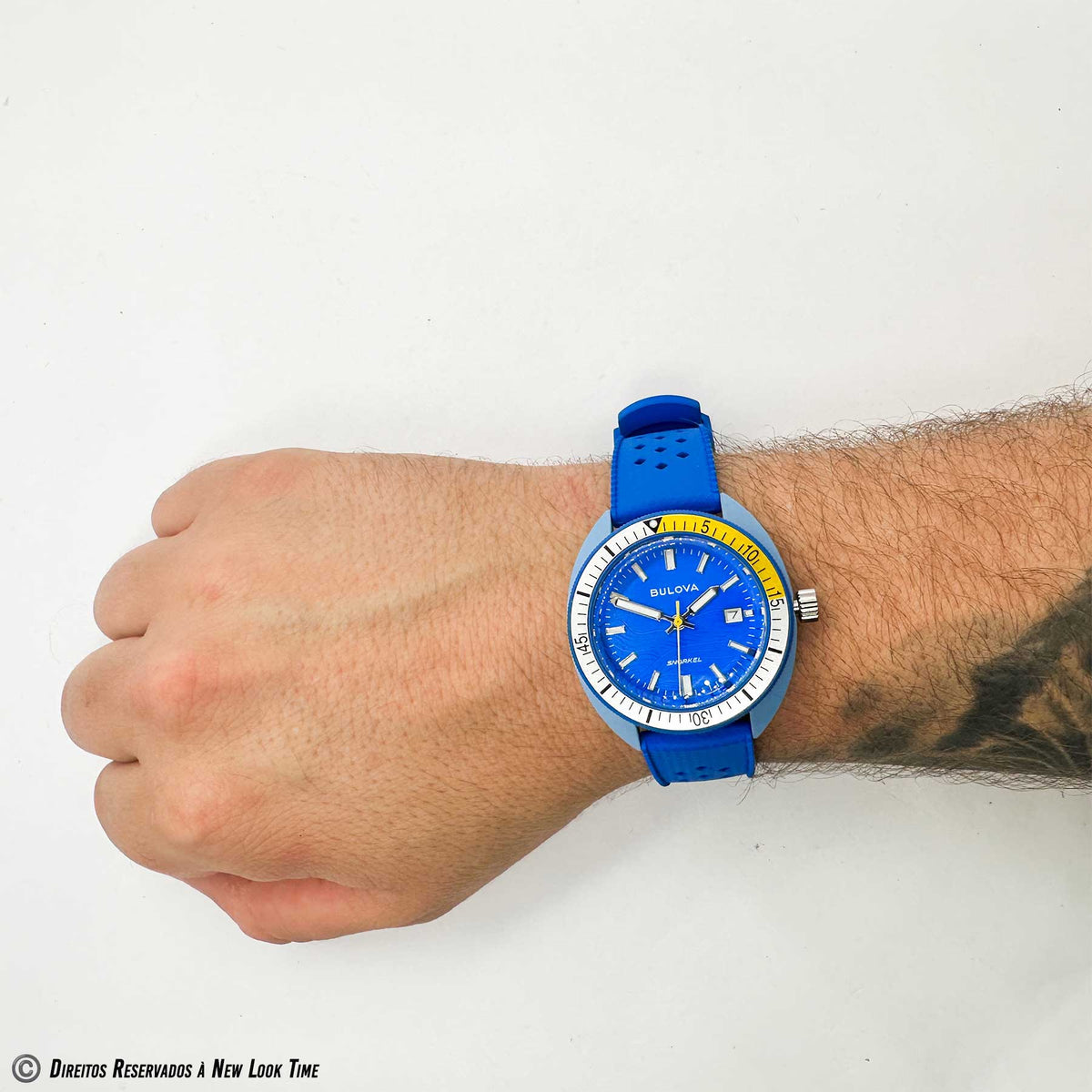 Relógio Bulova Snorkel Blue Tang 98B445