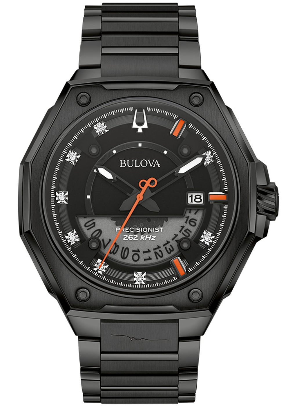 Relógio BULOVA Marc Anthony Precisionist Series X 98D183 *Diamantes