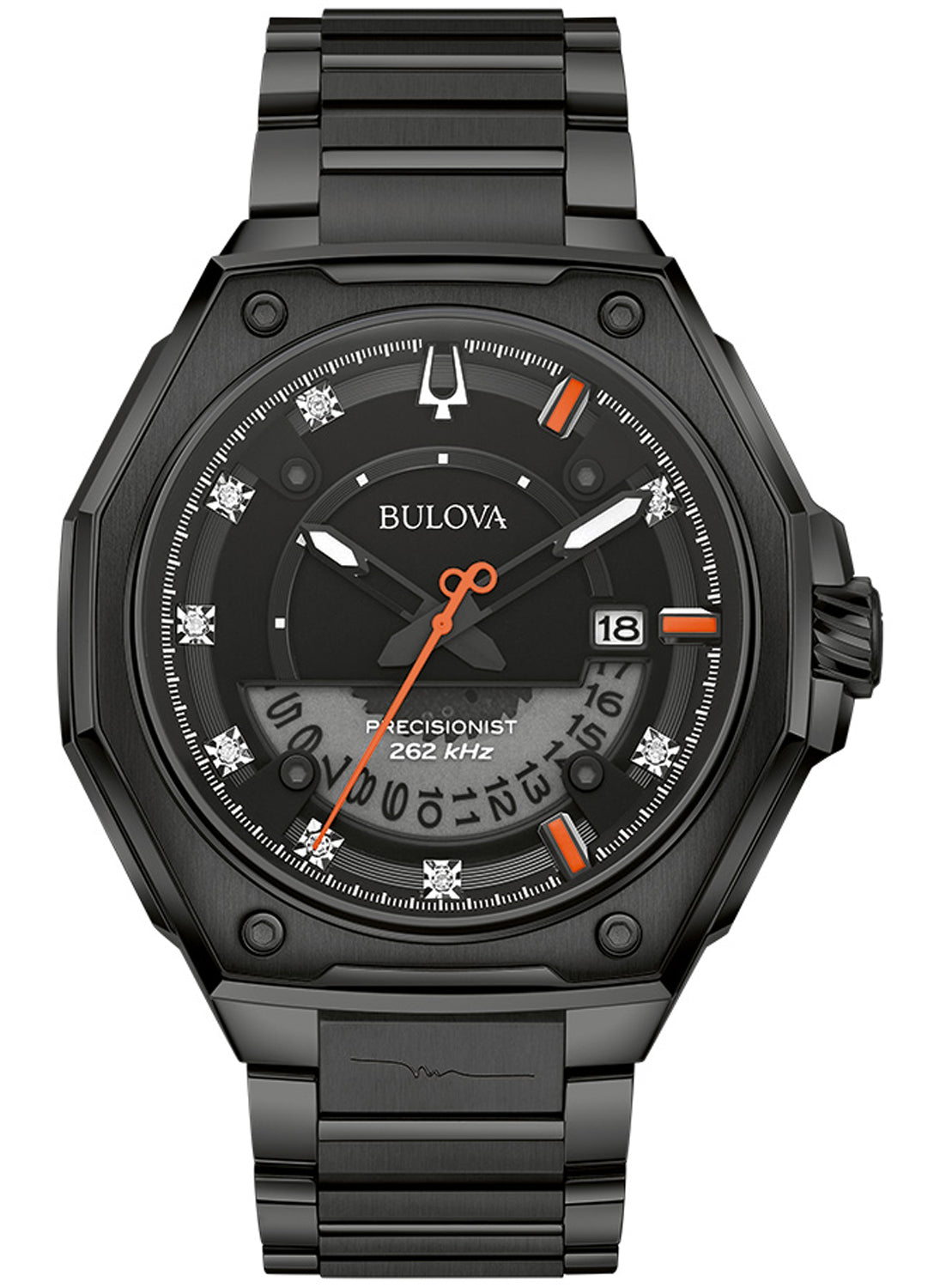 Relógio BULOVA Marc Anthony Precisionist Series X 98D183 *Diamantes