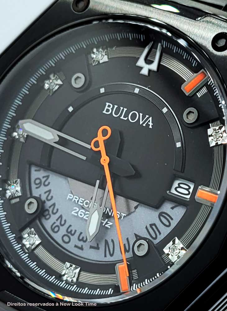 Relógio BULOVA Marc Anthony Precisionist Series X 98D183 *Diamantes