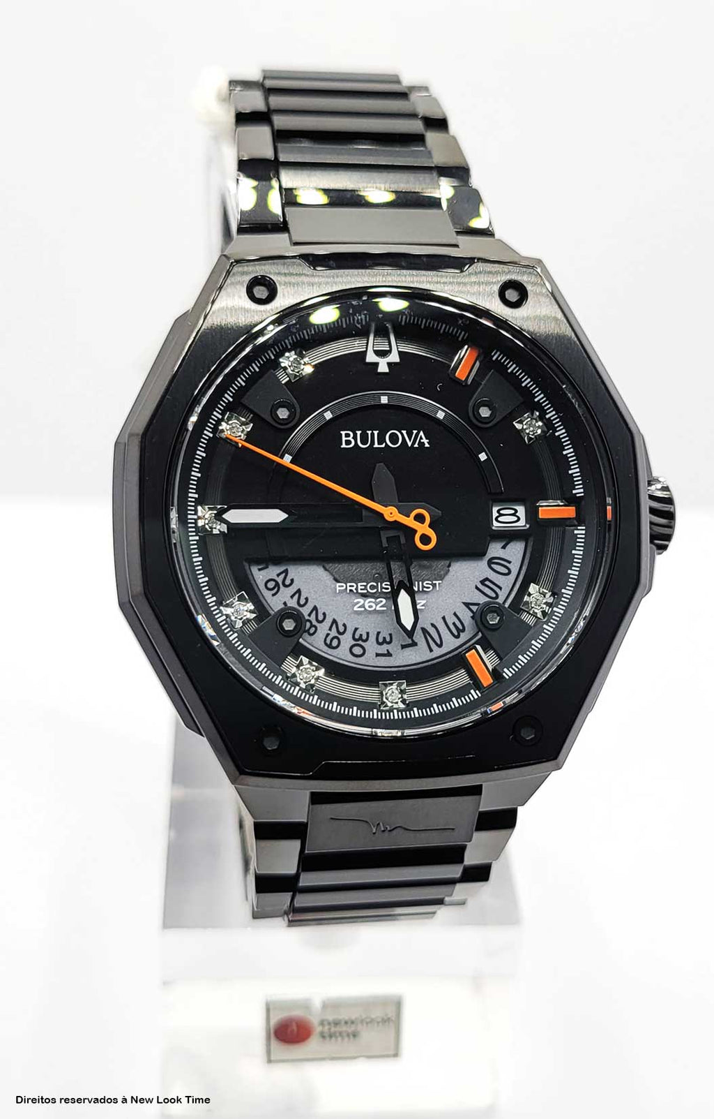 Relógio BULOVA Marc Anthony Precisionist Series X 98D183 *Diamantes