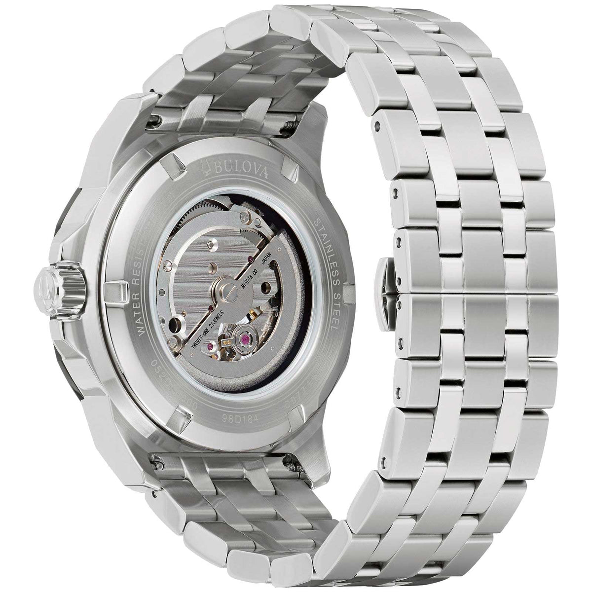 Relógio BULOVA Marc Anthony Automático Marine Star 98D184 *Diamantes