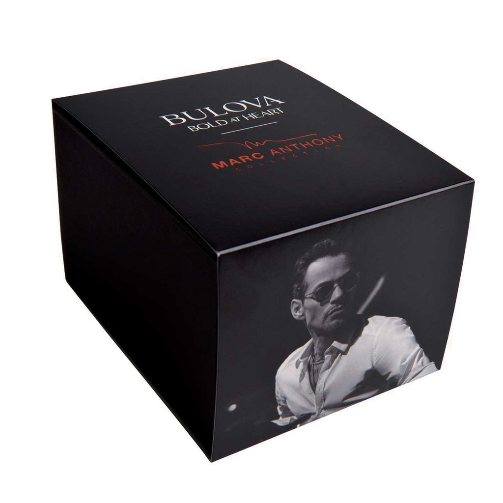 Relógio BULOVA Marc Anthony Automático Marine Star 98D184 *Diamantes