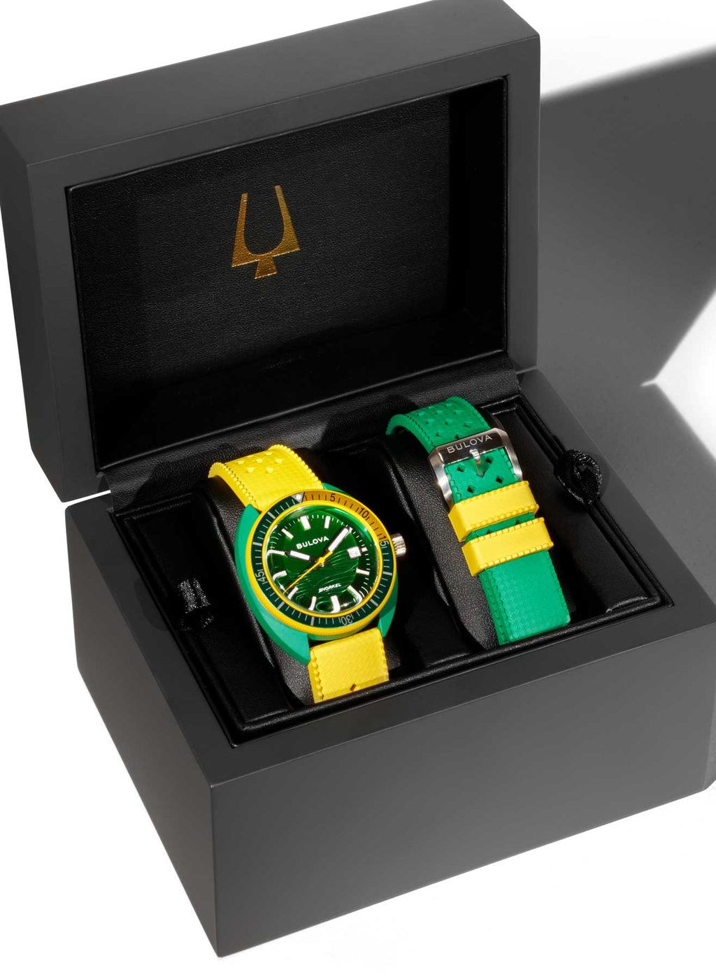 Relógio BULOVA Snorkel 98F470 Ed. Ltda Brasil World Cup