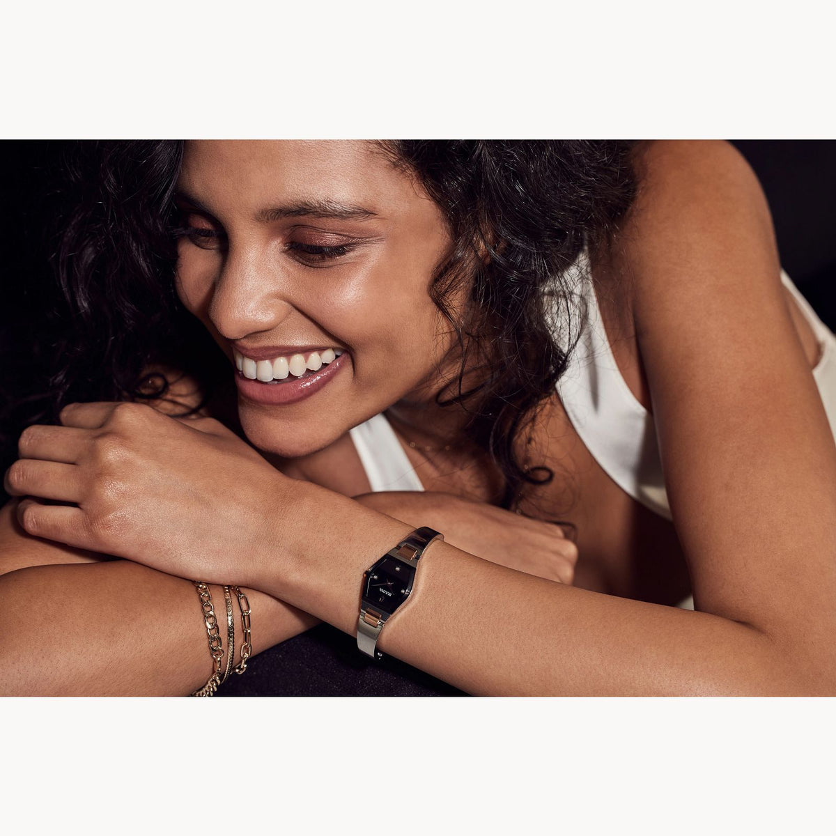 Relógio BULOVA Feminino Modern Gemini 98P216 *Diamantes