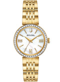 Relógio BULOVA Feminino Crystal 98X122 *Kit com Pulseira