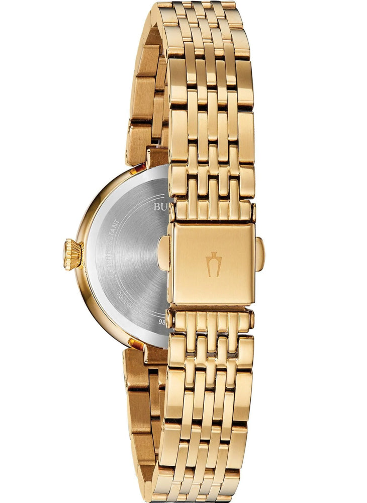 Relógio BULOVA Feminino Crystal 98X122 *Kit com Pulseira