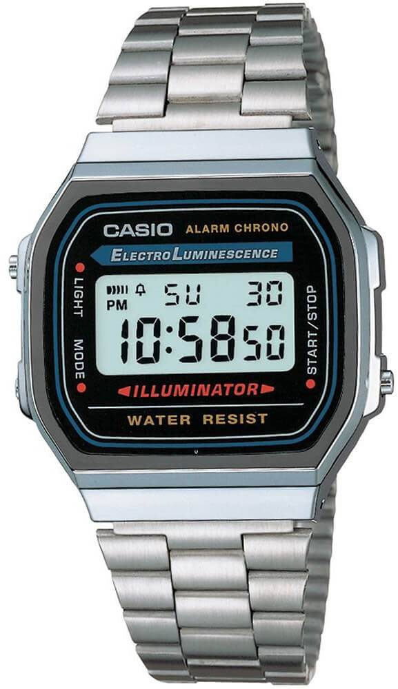 Relógio CASIO Vintage A168WA-1WDF *Modelo-Retrô*