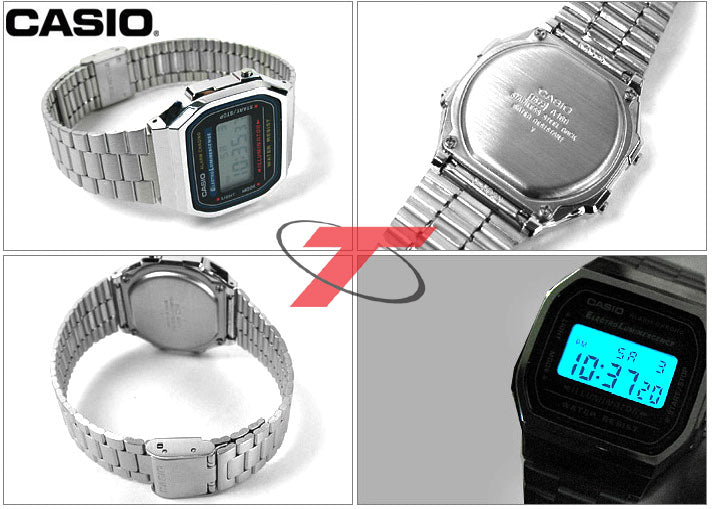 Relógio CASIO Vintage A168WA-1WDF *Modelo-Retrô*