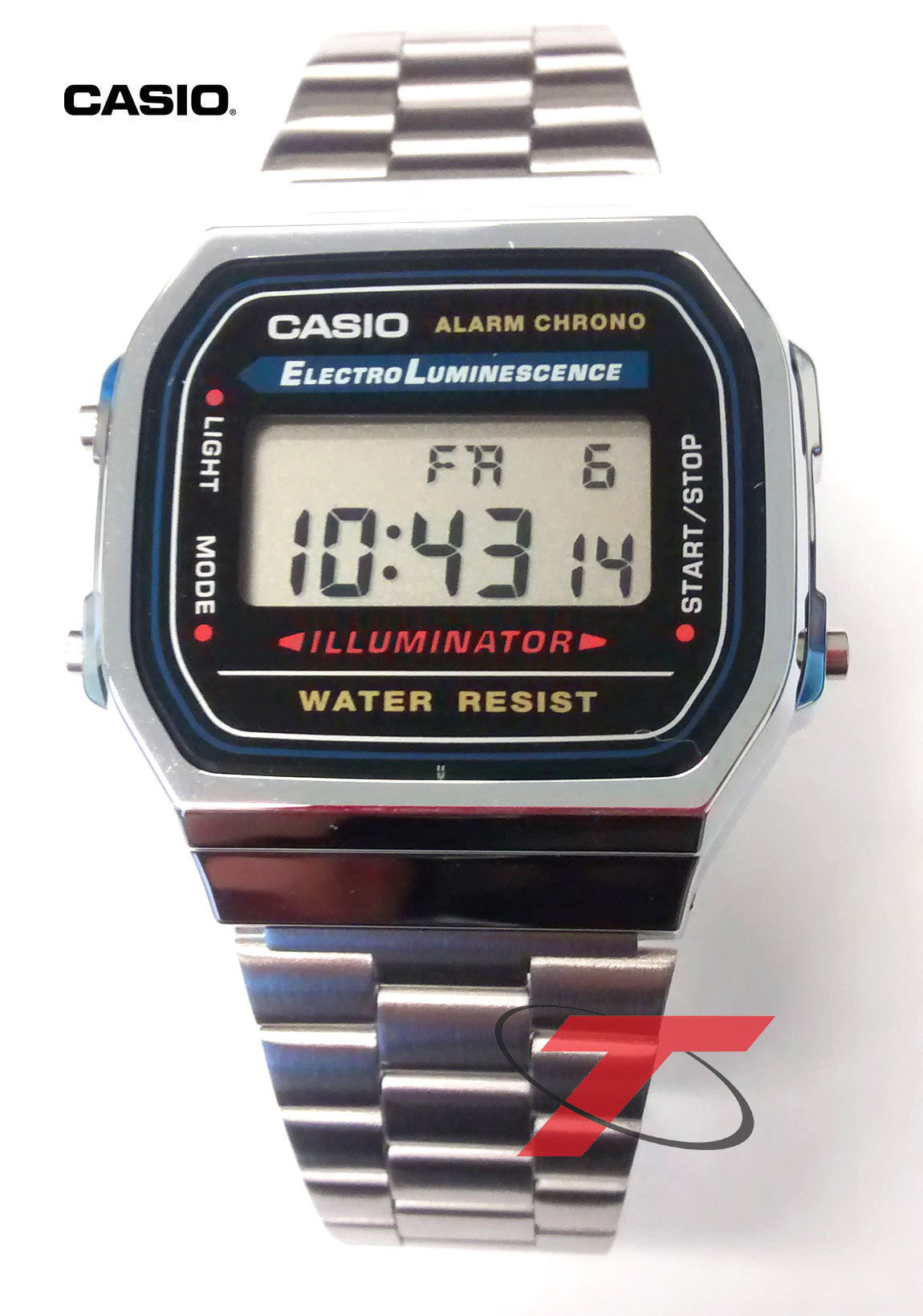 Relógio CASIO Vintage A168WA-1WDF *Modelo-Retrô*